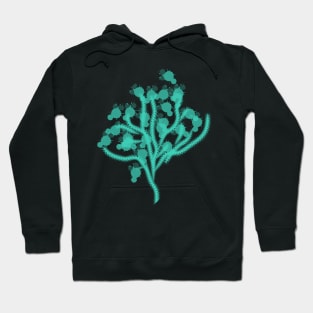 Fantasy flower neon Hoodie